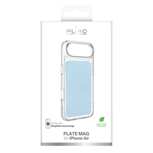 Puro Plate Mag dėklas iPhone 17 Air, šviesiai mėlynas image 2