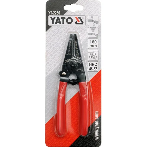 YATO YT-2266 laidų nužievinimo replės 160 mm image 2