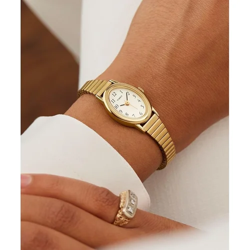 Timex Cavatina T21872 auksinis laikrodis su dėklu image 3