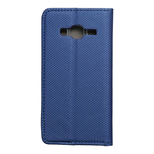 SMART CASE knyginis dėklas Samsung J3/J3 2016, tamsiai mėlynas image 2