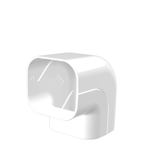 Tecnosystemi Eco-Line CA72-EXC alkūnė kondicionieriaus vamzdžių kanalui, Balta image 1