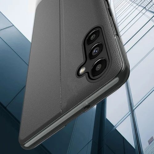 Hurtel ekologiškos odos dėklas Samsung Galaxy A14, mėlynas image 3