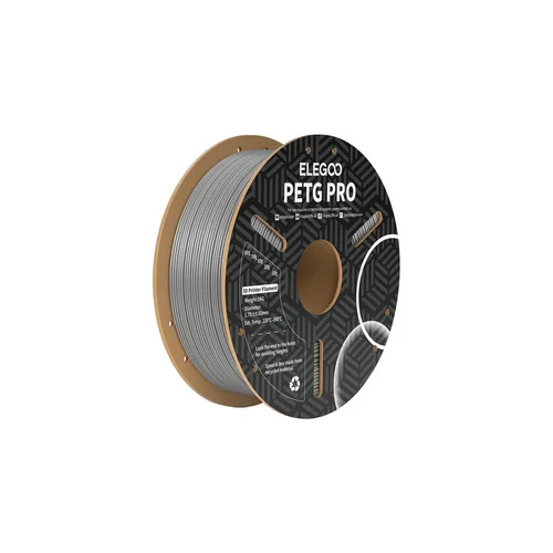 ELEGOO PETG Pro 1 kg pilkas filamentas image 1