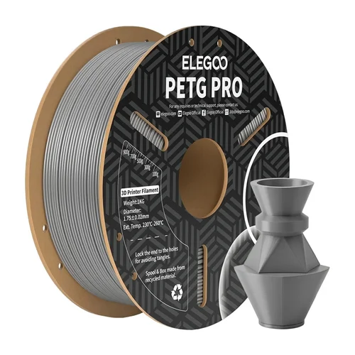 ELEGOO PETG Pro 1 kg pilkas filamentas image 3