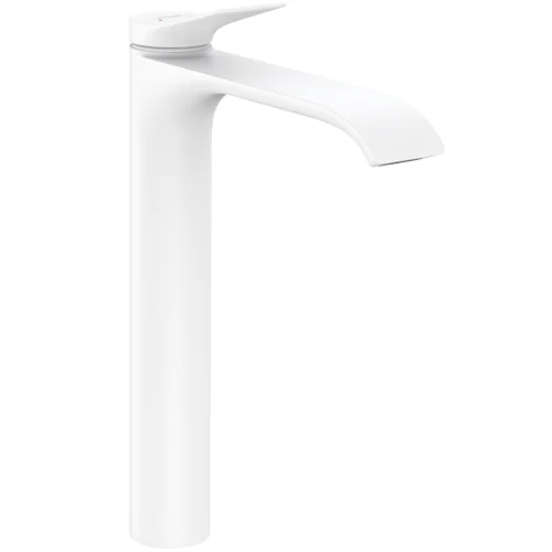 Hansgrohe Vivenis 75042700 baltas matinis aukštas praustuvo maišytuvas image 1
