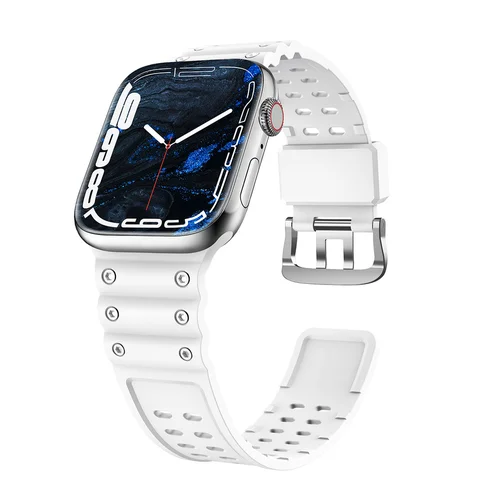 Triple Protection dirželis Apple Watch 38/40/41 mm, baltas image 1