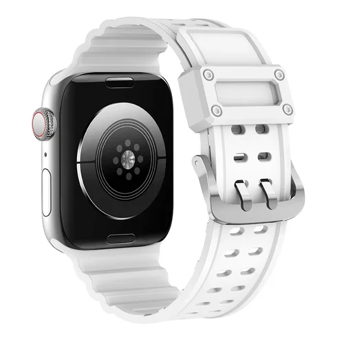 Triple Protection dirželis Apple Watch 38/40/41 mm, baltas image 3