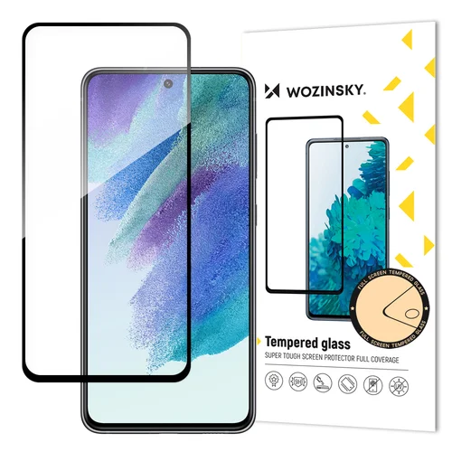 Wozinsky apsauginis stiklas Samsung Galaxy S21 FE, juodas image 1