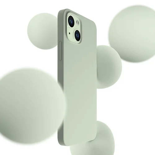3mk Hardy MagCase silikoninis dėklas iPhone 15, žalias image 2