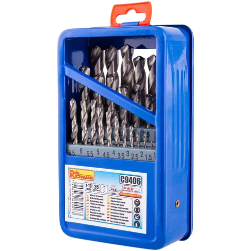 Richmann Metalo grąžtų rinkinys 1-13 mm 25 vnt image 1