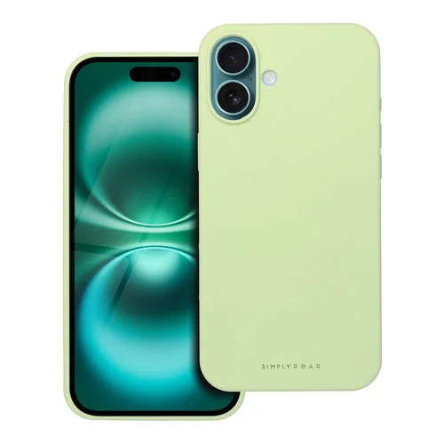 ROAR Cloud Skin dėklas iPhone 16 Plus, šviesiai žalias image 1