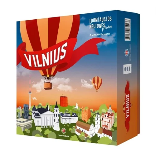 Terra Publica STALO ŽAIDIMAS VILNIUS 20×20×6 cm image 1