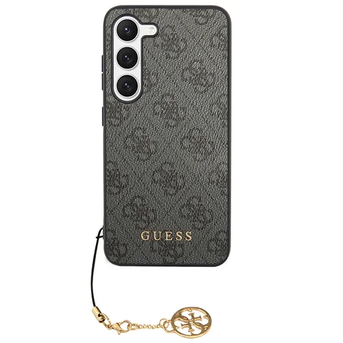Guess 4G Charms dėklas Samsung Galaxy A35, juodas image 3