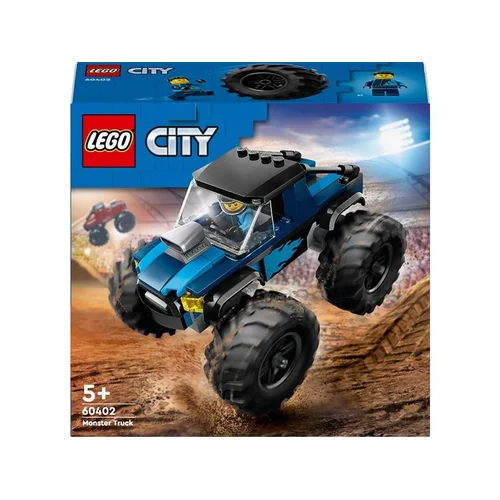 Konstruktorius LEGO City Mėlynas sunkvežimis-monstras 60402 image 1