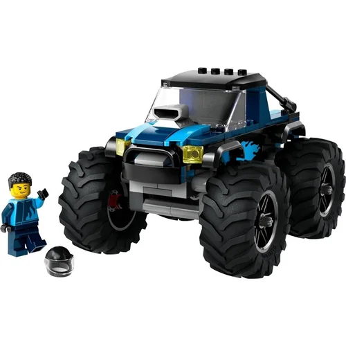 Konstruktorius LEGO City Mėlynas sunkvežimis-monstras 60402 image 3