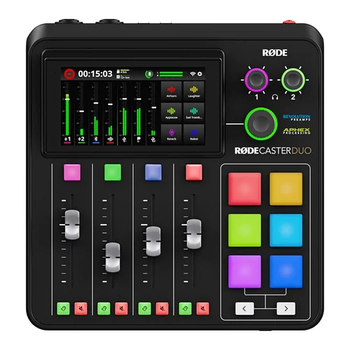 RØDECaster Pro Duo tinklalaidžių gamybos studija image 1