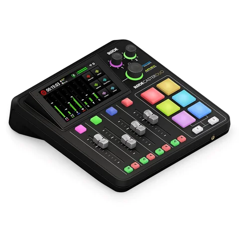 RØDECaster Pro Duo tinklalaidžių gamybos studija image 3