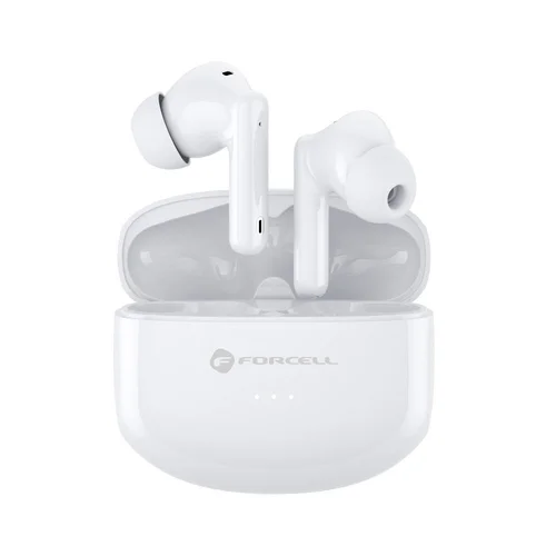FORCELL F-AUDIO Aiškus garsas TWS ausinės, baltos image 3