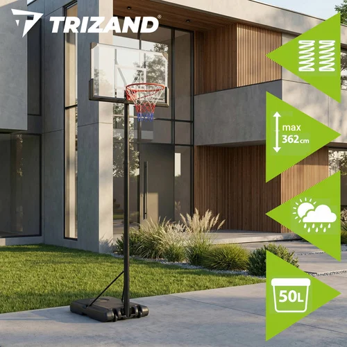 Trizand 305 cm mobilus krepšinio lankas image 3