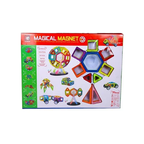 Xinbida Magical Magnet 525050202, 71 vnt. image 1