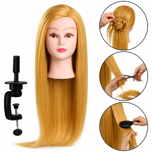 PROFESSIONALS IZA BLOND mokomoji galva, 60 cm image 1