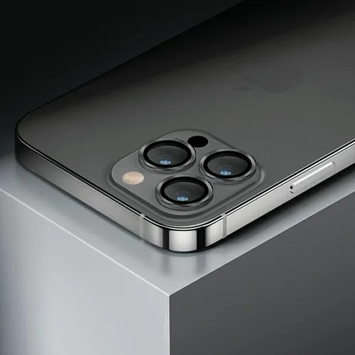 Uniq Optix kameros objektyvo apsauga iPhone 14 / 14 Plus, juoda image 2