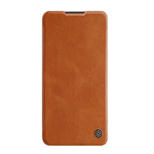 Nillkin Qin dėklas Xiaomi Redmi Note 11T 5G, rudas image 3