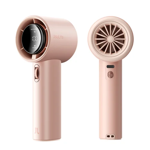 Jisulife Pro1 FA53 nešiojamas ventiliatorius 3600 mAh rožinis image 3