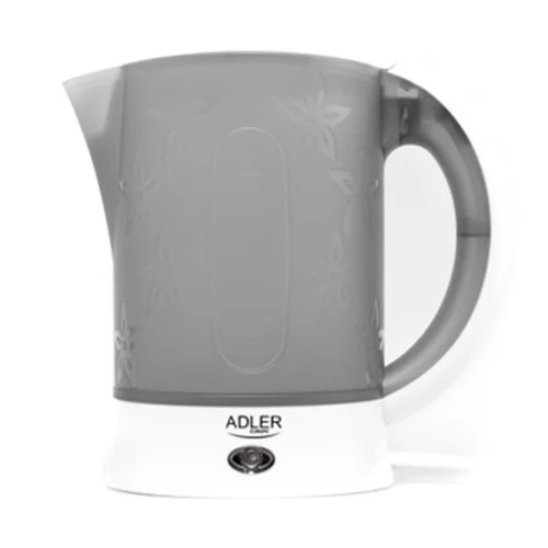 Adler AD 1268 elektrinis virdulys 0,6 L pilkas 600 W image 1