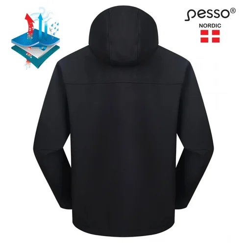 Softshell striukė Pesso Atlanta, juoda - S image 3