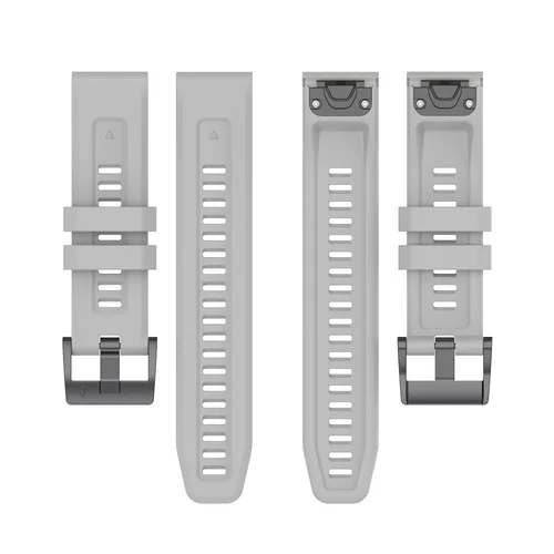 Garmin Fēnix silikoninė apyrankė, pilka, 26 mm image 3