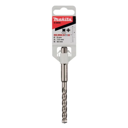 Makita B-58095 SDS-PLUS grąžtas NEMESIS 2 Ø8x115 mm image 3