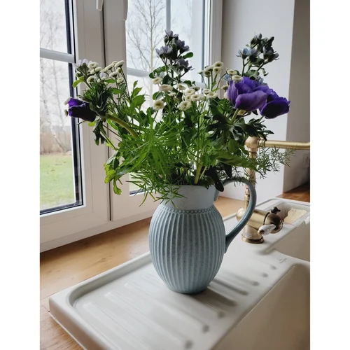 GreenGate ALICE Ice Blue 1,5 l porcelianinis ąsotis image 2