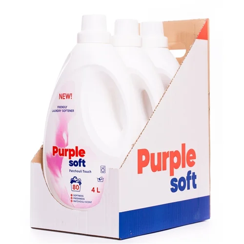 Koslita Purple soft skalbinių minkštiklis, 4 L image 2