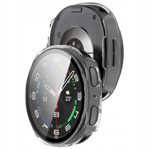 Tech-Protect dėklas Samsung Galaxy Watch 8 44 mm, skaidrus image 2
