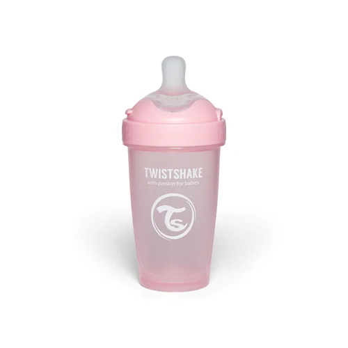 Twistshake Pro Double antikolikinis buteliukas 260 ml rožinis 79024 image 2