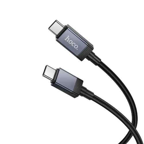 Hoco X118 USB-C–USB-C laidas 1 m, 60 W, juodas image 2
