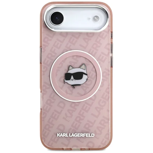 KARL LAGERFELD KLHMP17MHMKBCHOP dėklas iPhone 17 Air, rožinis image 3