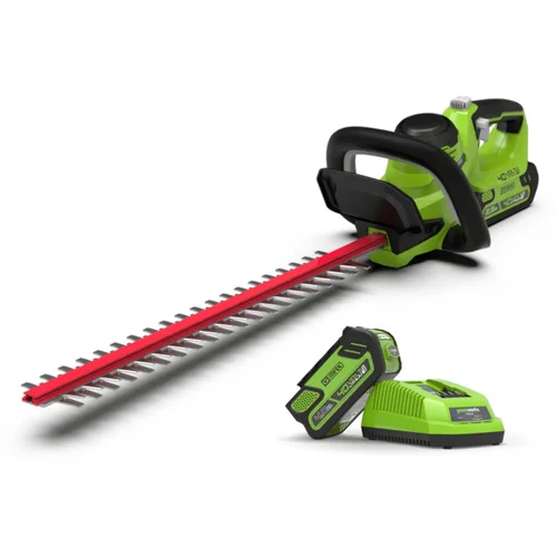Greenworks G40HT61K2 akumuliatorinis gyvatvorių genėtuvas, 40 V, 2,0 Ah image 1