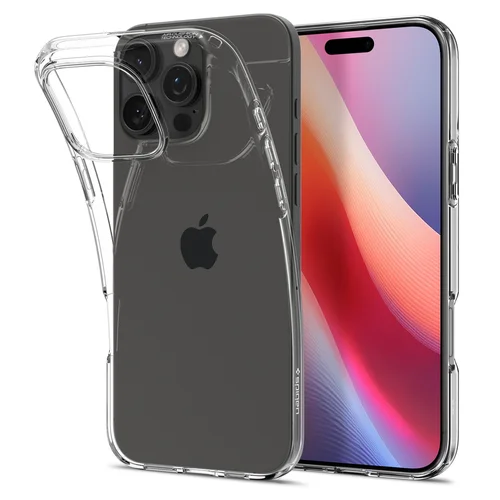 Spigen Liquid Crystal dėklas iPhone 16 Pro Max, skaidrus image 1