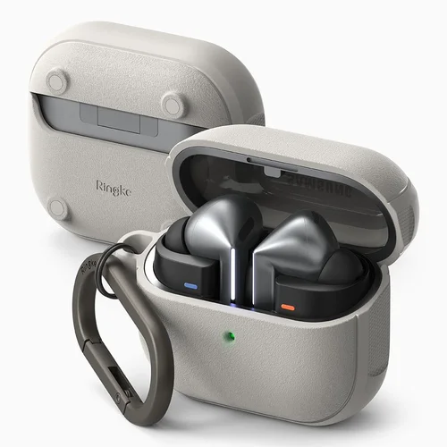 Ringke Onyx MagSafe dėklas Galaxy Buds 3 / 3 Pro, pilkas image 2