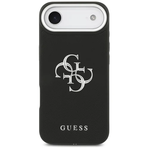 Guess Grained Big 4G Classic Logo dėklas iPhone 17 Air, juodas image 3