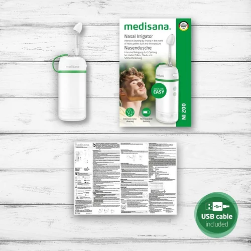Medisana NI 200 Elektrinis nosies irigatorius, 150 ml image 2