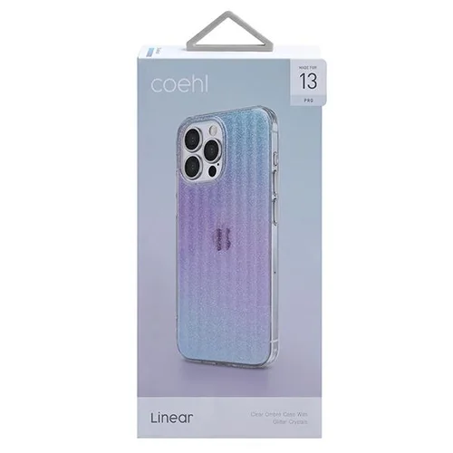 Uniq Coehl Linear dėklas iPhone 13 Pro / 13, rožinis ir mėlynas image 2