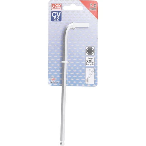 BGS technic 790-7 Torx raktas, 195 mm, 7 mm image 1