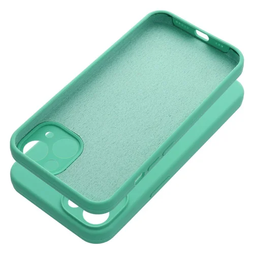 iPhone 13 silikoninis dėklas, 2 mm, mėtų spalvos image 3