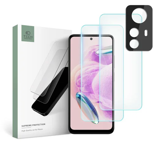 Tech-Protect Supreme stiklų rinkinys Xiaomi Redmi Note 12S image 1