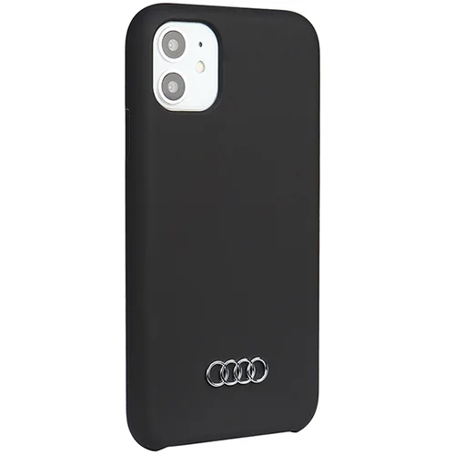 Audi AU-LSRIP11-Q3/D1-BK silikono dėklas iPhone 11/XR, juodas image 1