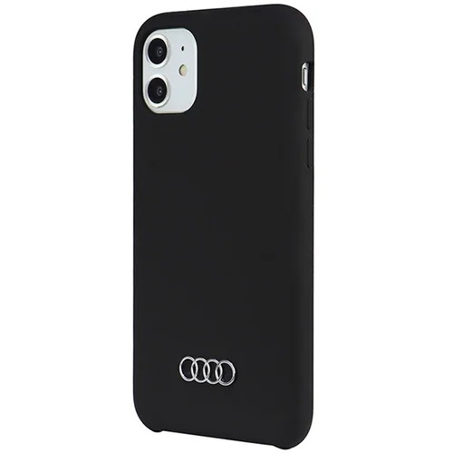 Audi AU-LSRIP11-Q3/D1-BK silikono dėklas iPhone 11/XR, juodas image 2