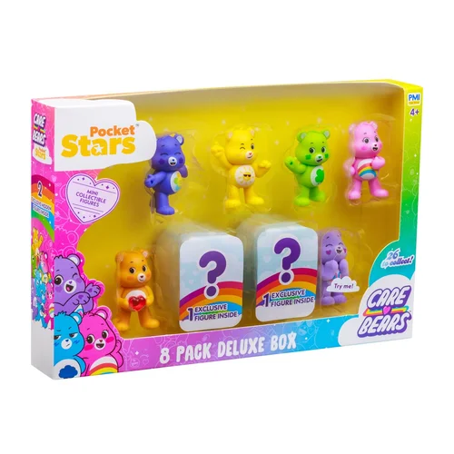 CARE BEARS S1 figūrėlių rinkinys, 8 vnt. image 1